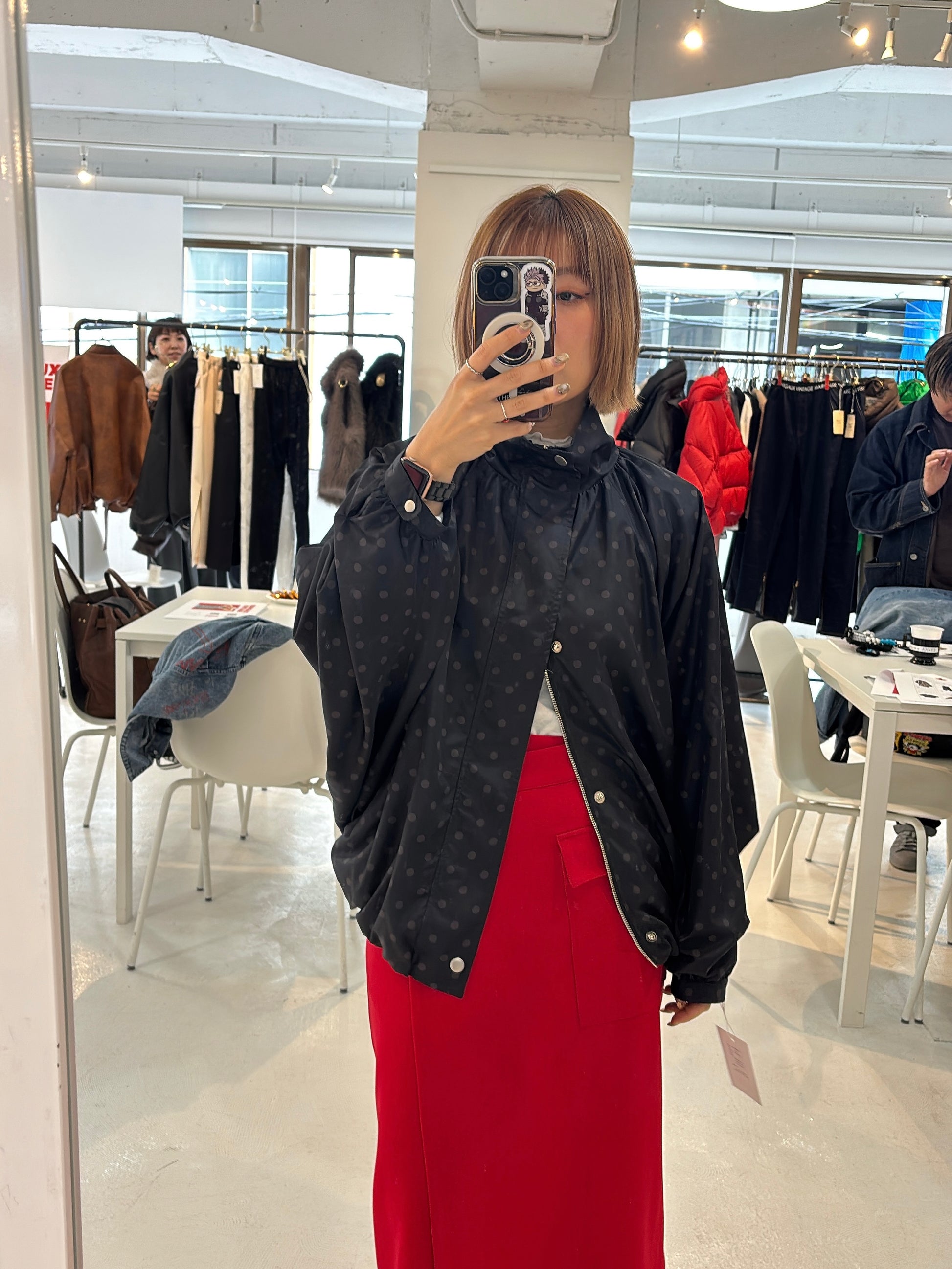 【予約⚡︎販売】ドットブルゾン／MG JK-26096-A／MARGAUX VINTAGE／2026 AW＃1