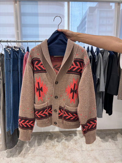 受付終了【予約⚡︎販売】カウチン風ショールカラーカーディガン／8652103／LE MÉLANGE／2026 AW #2