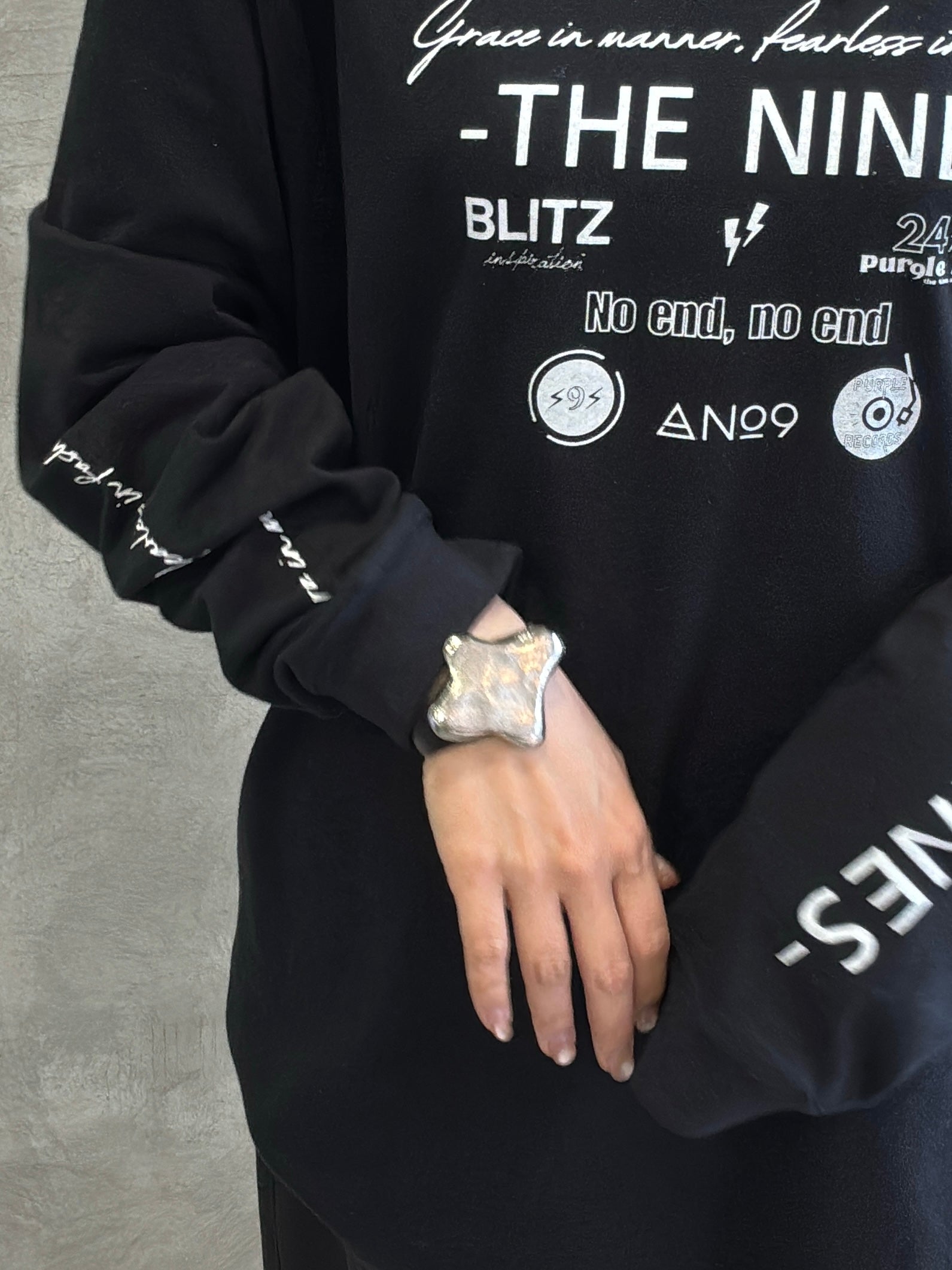 【予約販売】アシンメトリークロスレザーブレスレット