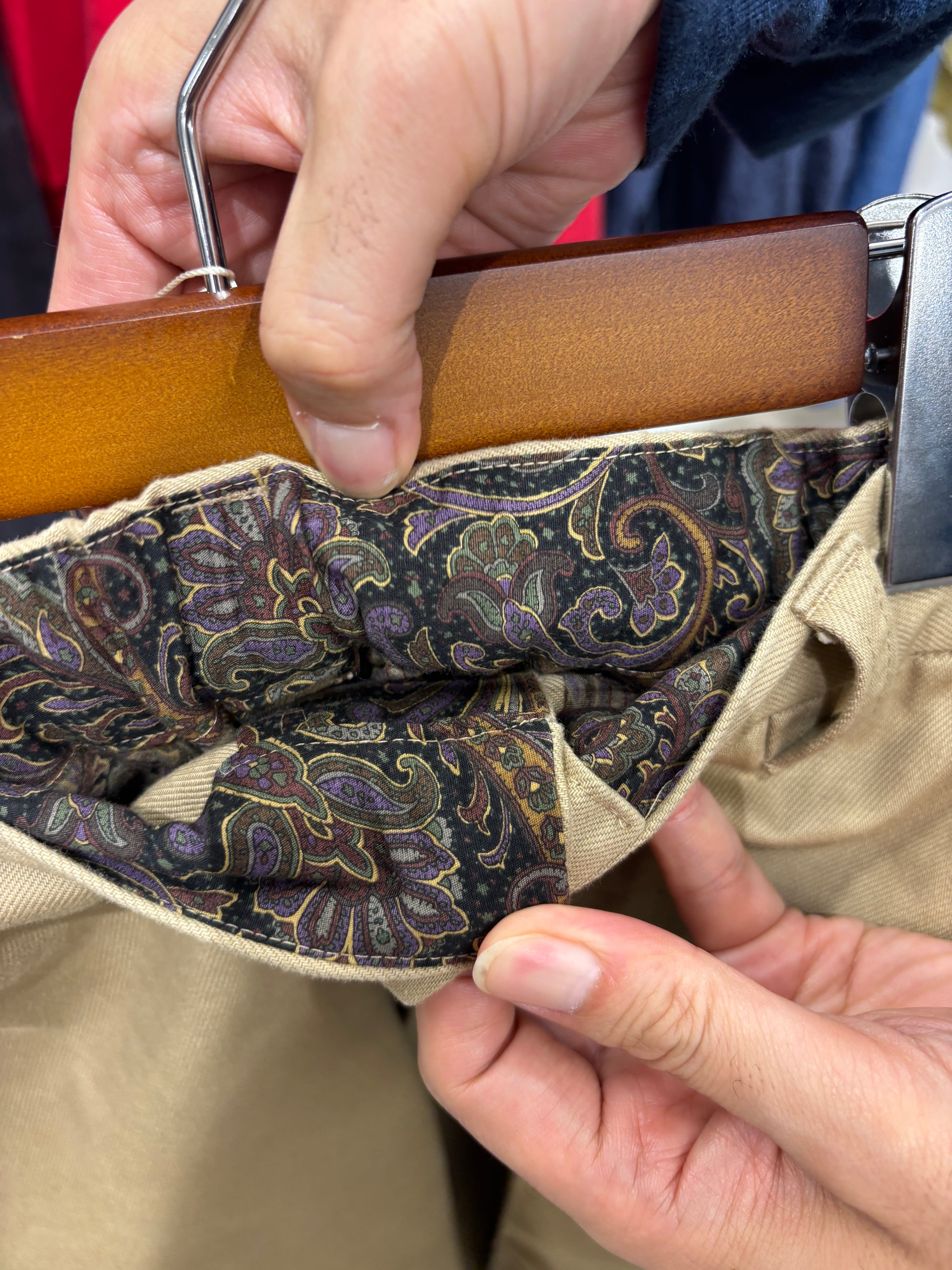 【予約⚡︎販売】ラインコットンツイルパンツ／#8643503／LE MÉLANGE／2026 AW #1