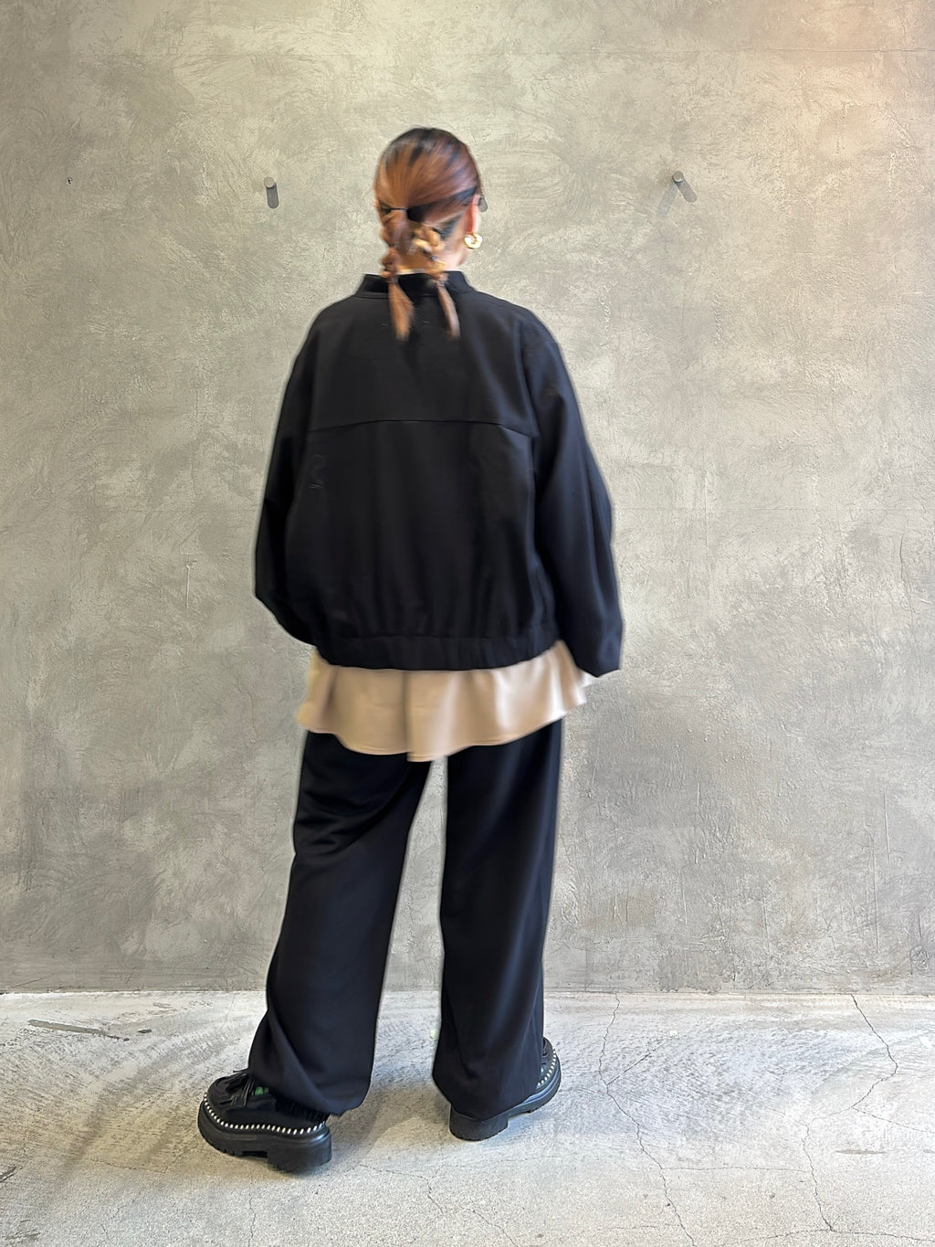 【再入荷】タックポケットジャージジョガーパンツ／CYAN TOKYO