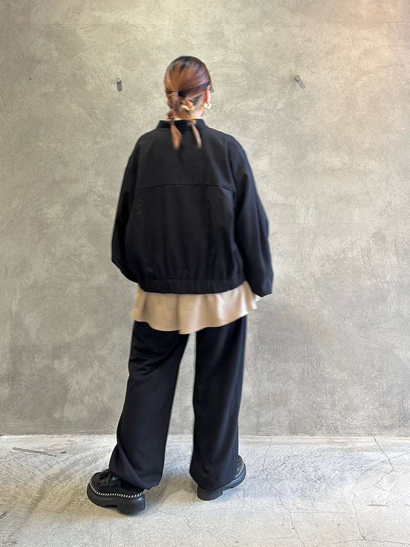 【再入荷】タックポケットジャージジョガーパンツ／CYAN TOKYO