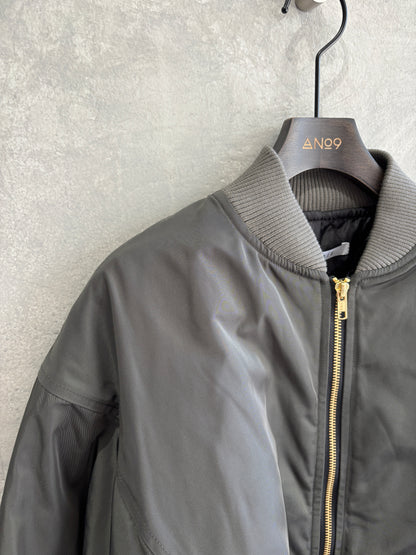 ナイロンツイルポンチョライクMA-1／trois