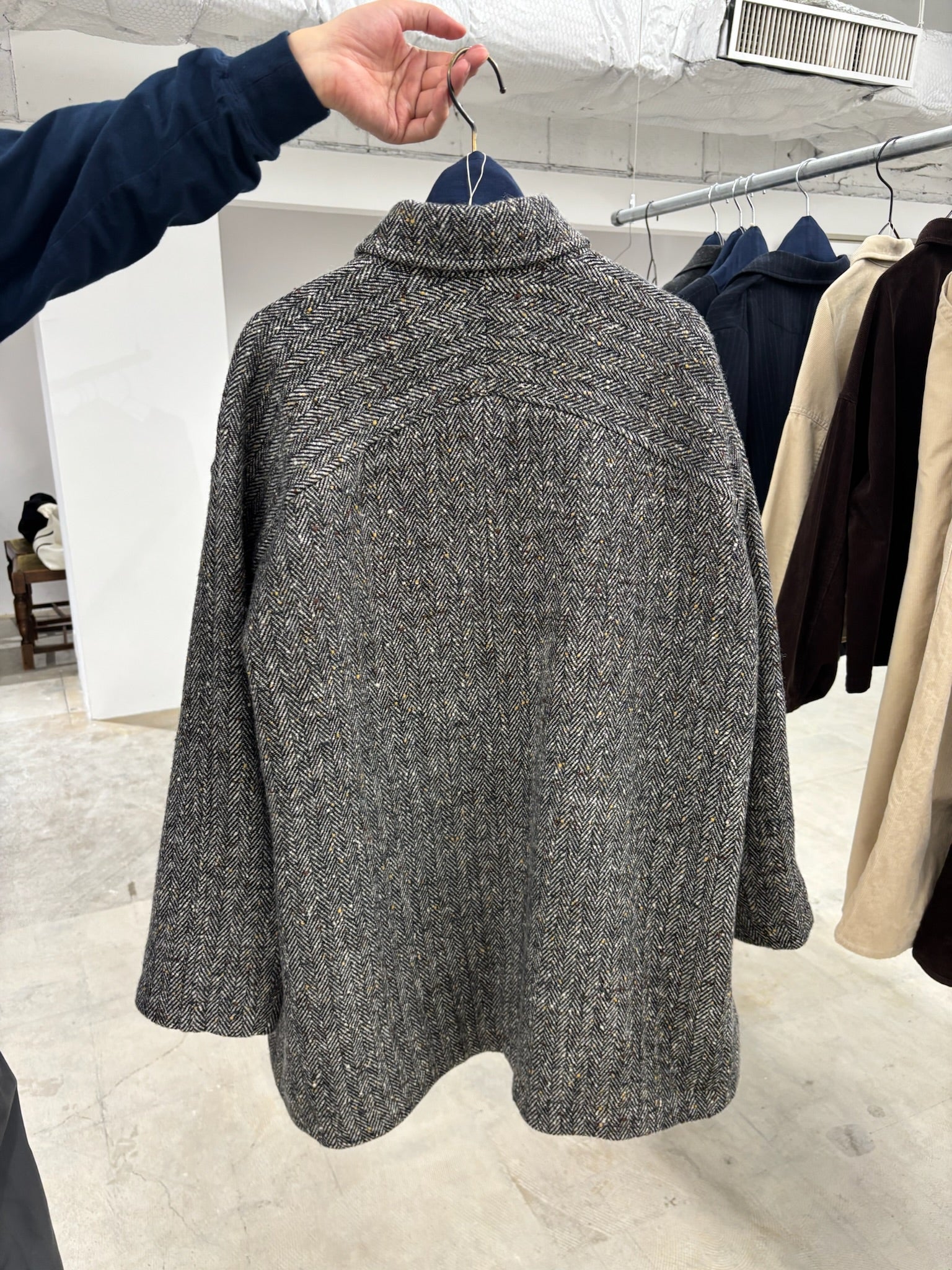 受付終了【予約⚡︎販売】ハーフ丈チェスターコート／#8643901／LE MÉLANGE／2026 AW #1