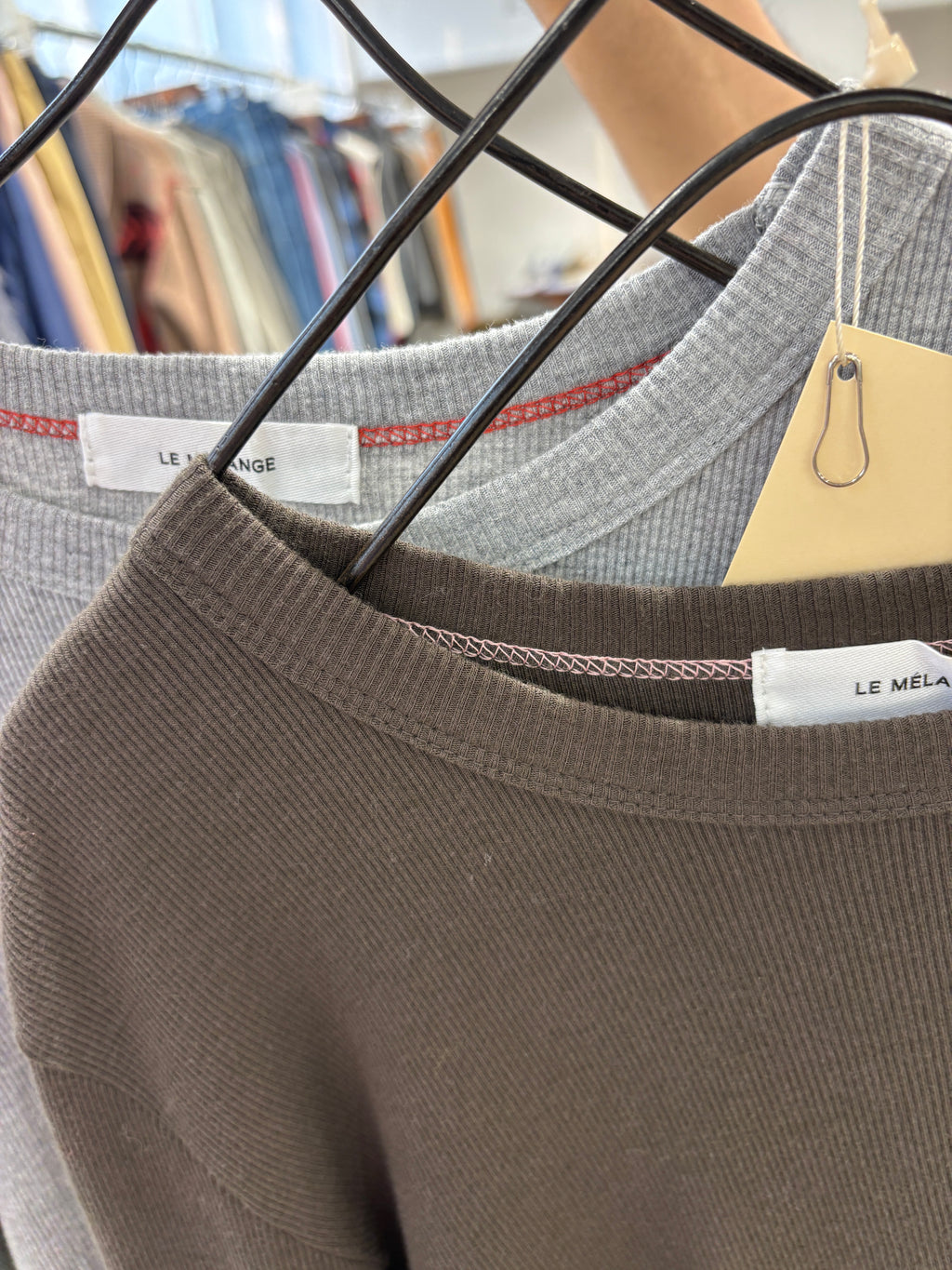 受付終了【予約⚡︎販売】細リブジャージロンT／8651003／LE MÉLANGE／2026 AW #2