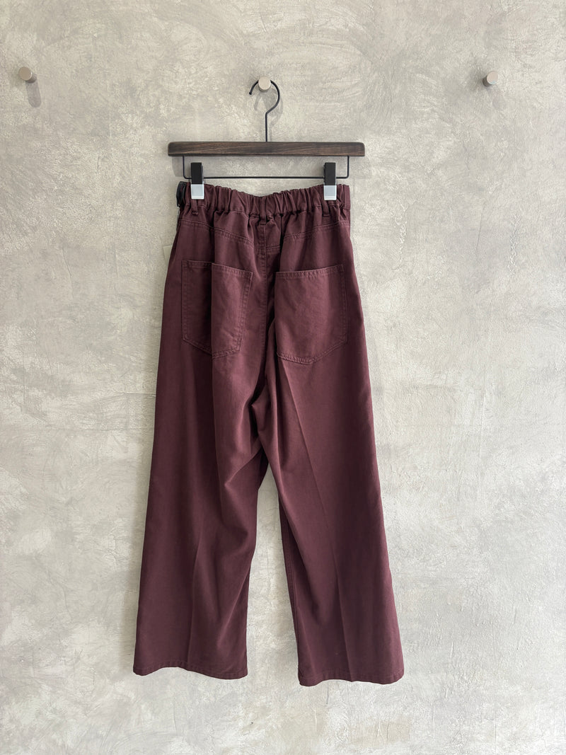 【GWあけにお届け！】アシンメトリーパンツ／P62025AI／PRIORIY　