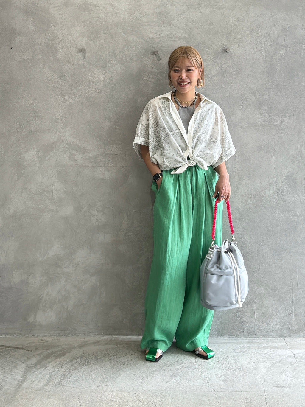 バレルシルエットパンツ／8623507／LE MÉLANGE／2026 SS#2