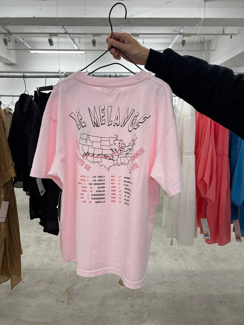 ツアーTシャツ／8621006／LE MÉLANGE