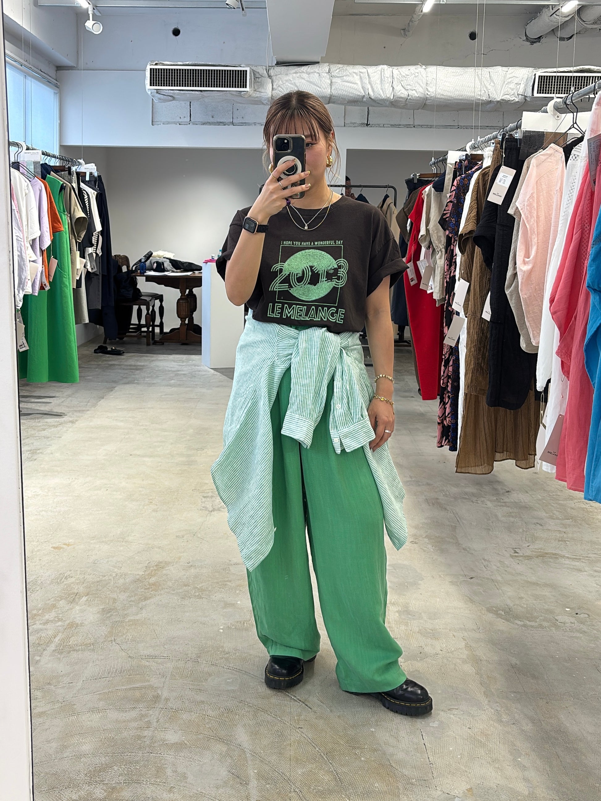 受付終了【予約販売】プリントTシャツ／8621008／LE MÉLANGE／2026 SS#2