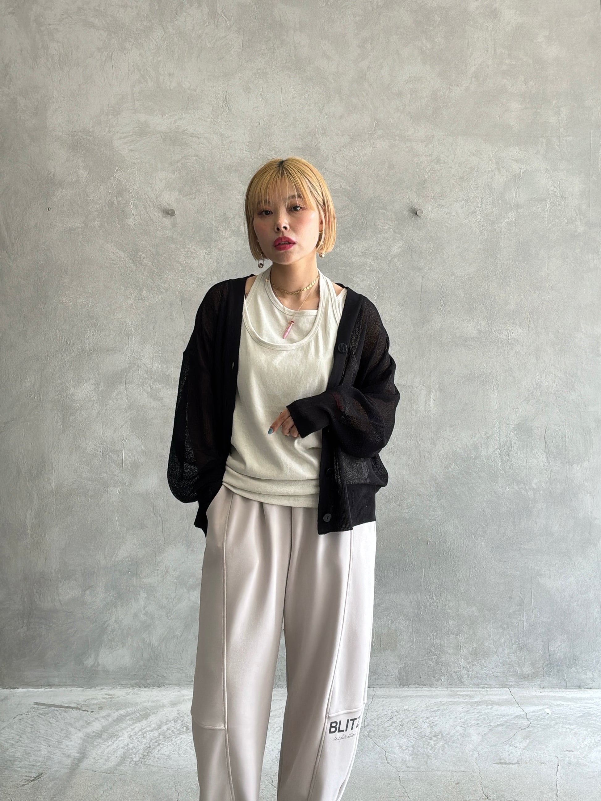 レイヤードタンクトップ／ANNA KERRY