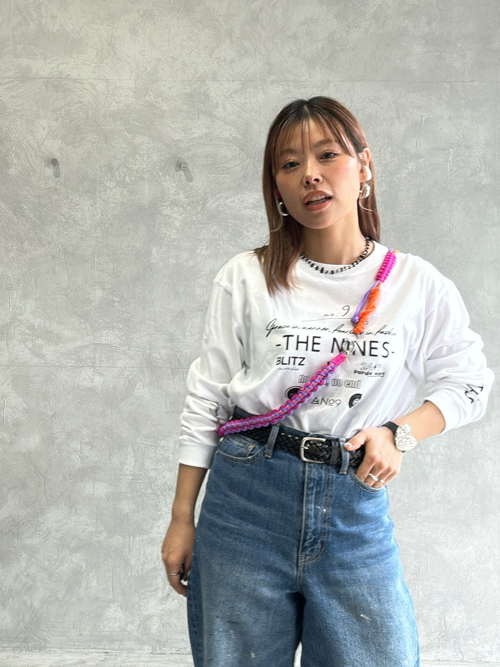 ⭐︎コラボ【予約販売】3wayパラコードスマホショルダー／ホイップウェーブ／受注生産