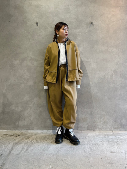 イージーカーブパンツ／trois