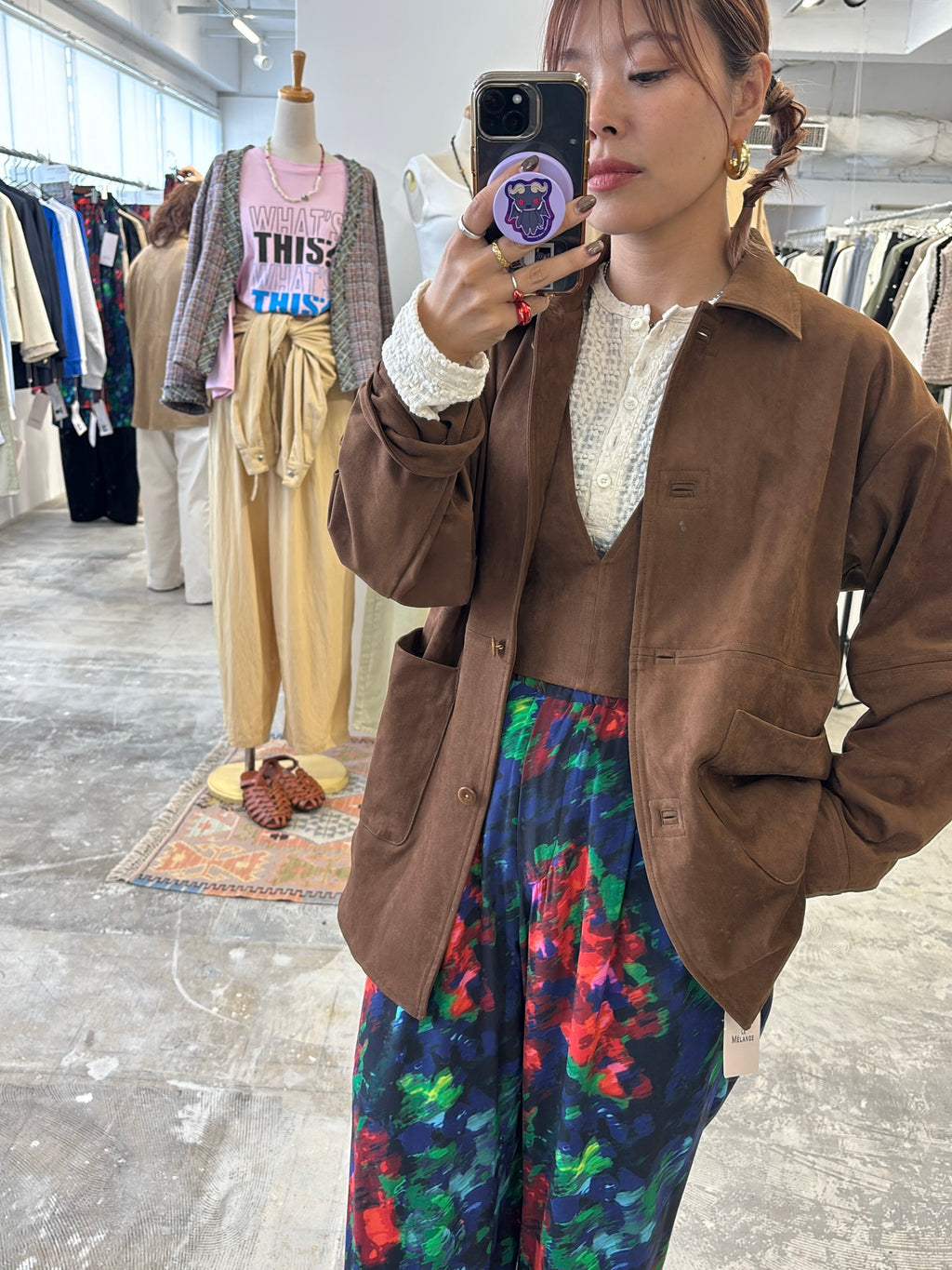 受付終了【予約販売】ヘンリーネックカットソー／8611002／LE MÉLANGE