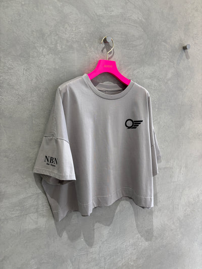 ショート丈ドライタッチTシャツ／No.9-the Nines-