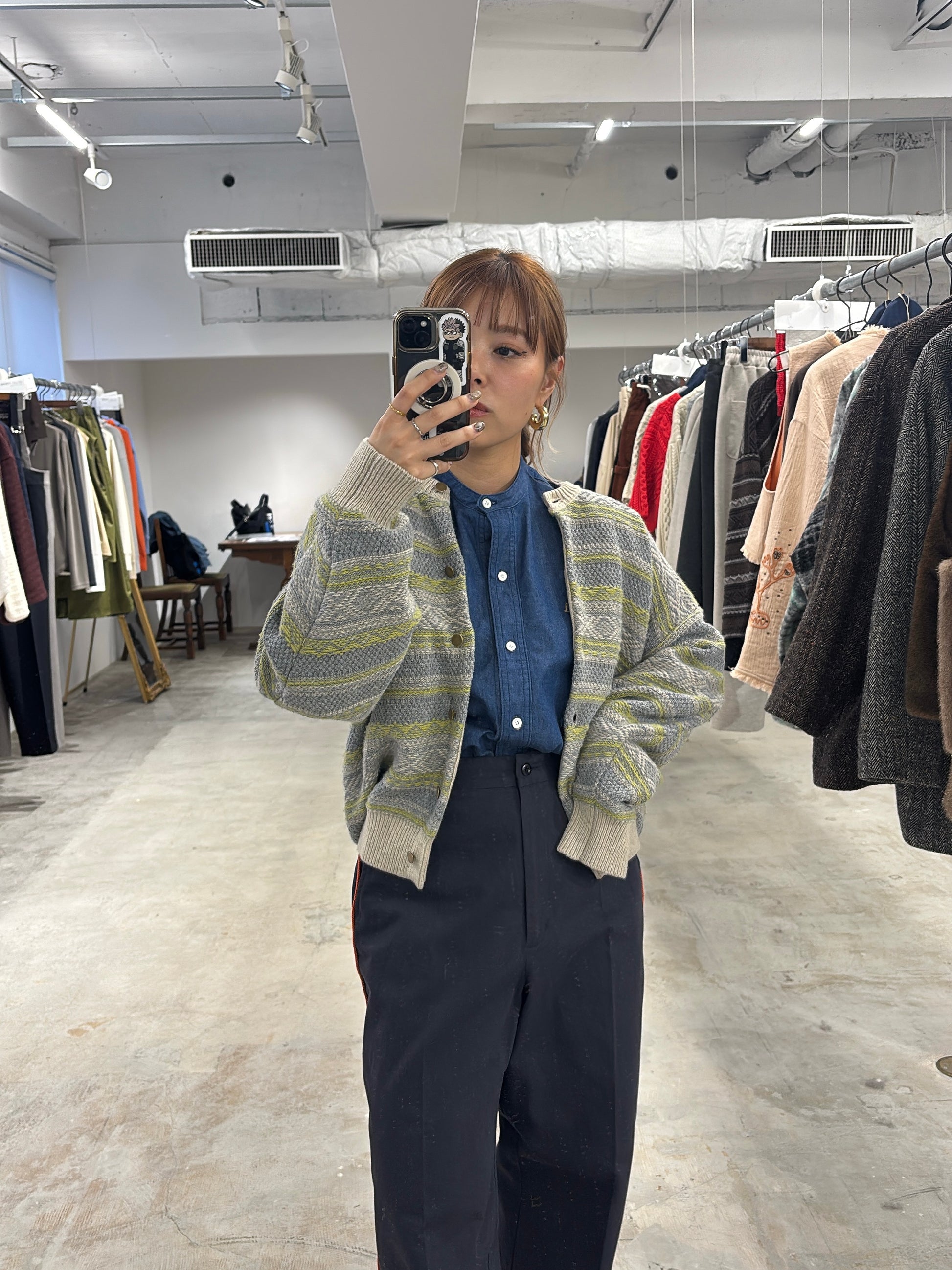 受付終了【予約⚡︎販売】ジャガードニットカーディガン／#8642001／LE MÉLANGE／2026 AW #1