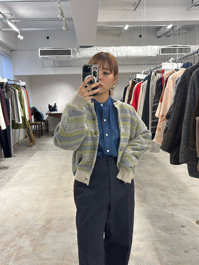 受付終了【予約⚡︎販売】ジャガードニットカーディガン／#8642001／LE MÉLANGE／2026 AW #1