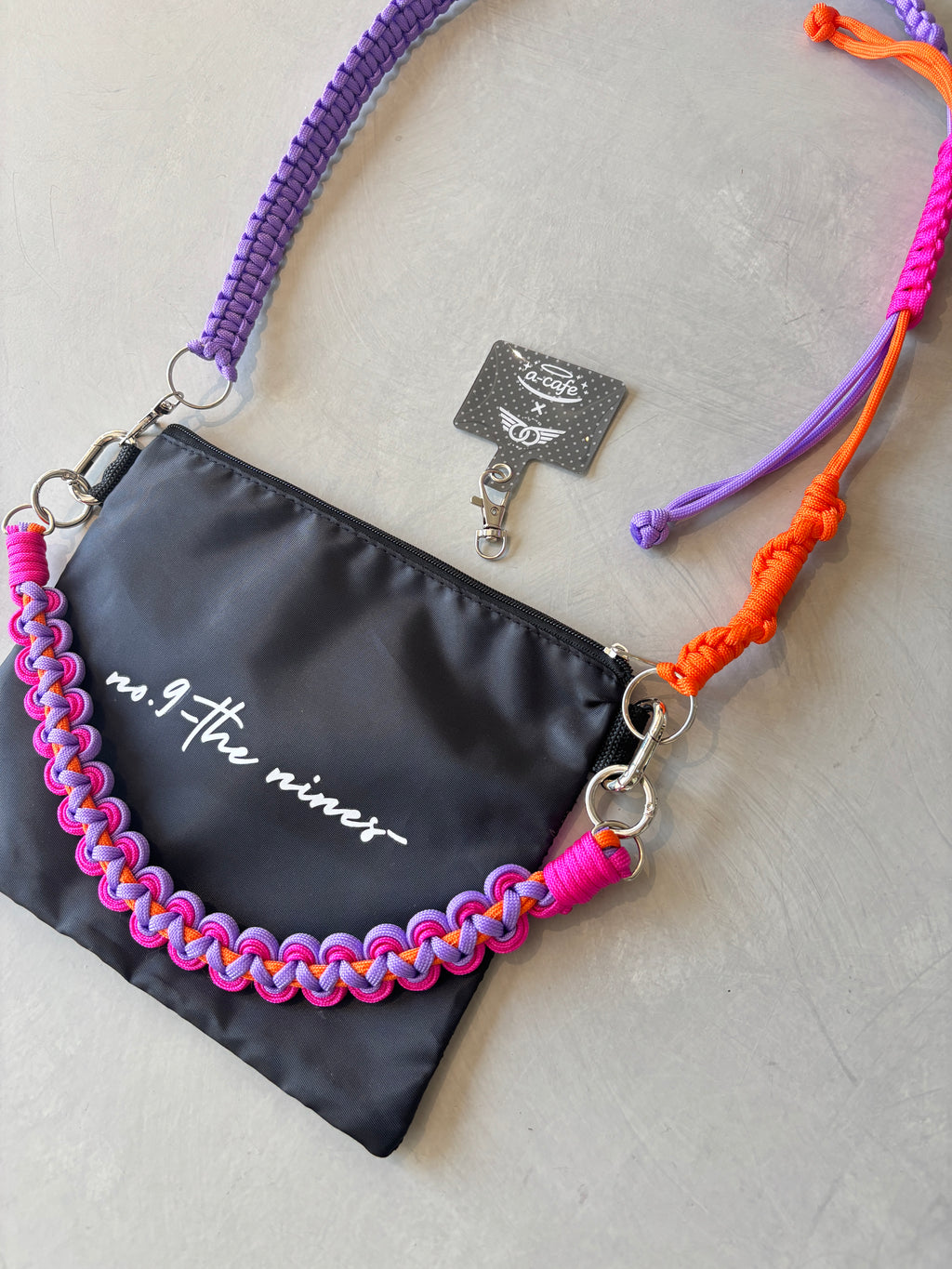 ⭐︎コラボ【予約販売】サコッシュ SET／パラコードショルダー+サコッシュ／受注生産