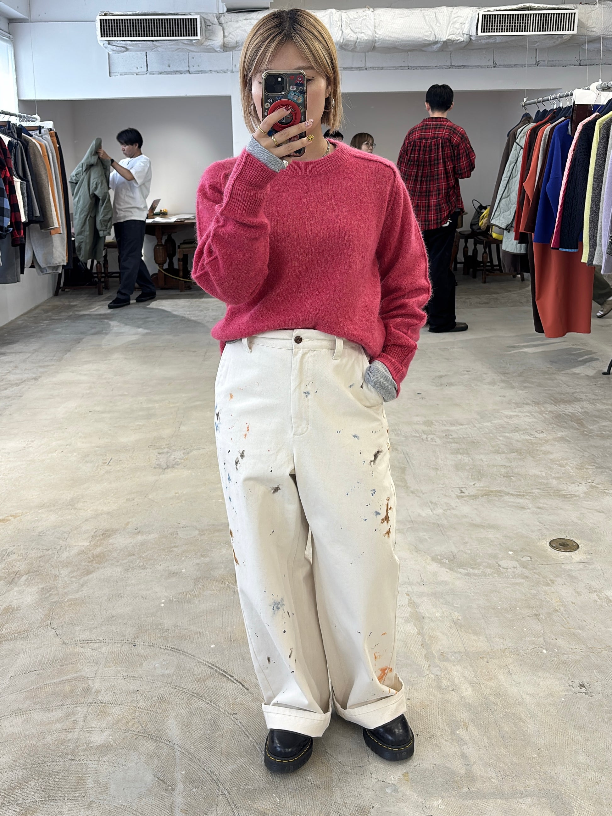 【予約⚡︎販売】ペイントチノパンツ／8653501／LE MÉLANGE／2026 AW #2