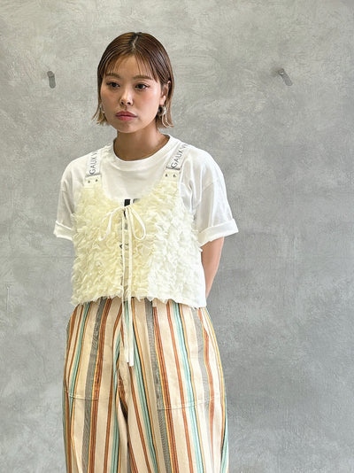 フリルショートビスチェ／AC-26060-S／MARGAUX VINTAGE／2026 SS#2