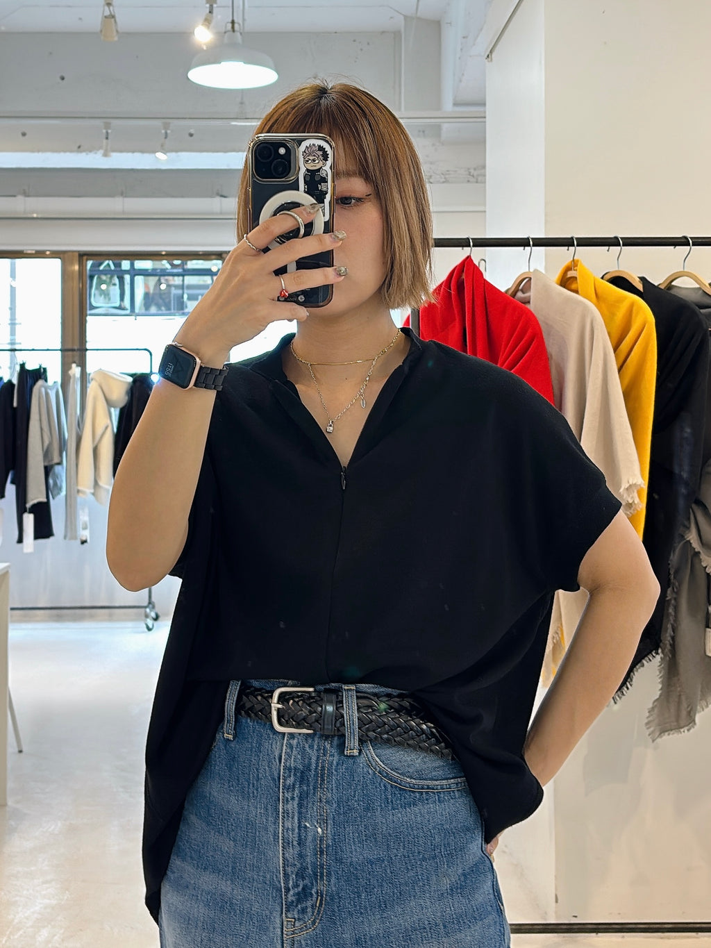受付終了【予約⚡︎販売】フロントジップカットソー／MG CT-26104-A／MARGAUX VINTAGE／2026 AW＃1