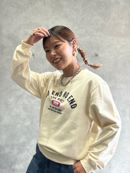 受付終了【予約販売】カレッジデザインスウェット／the Nines