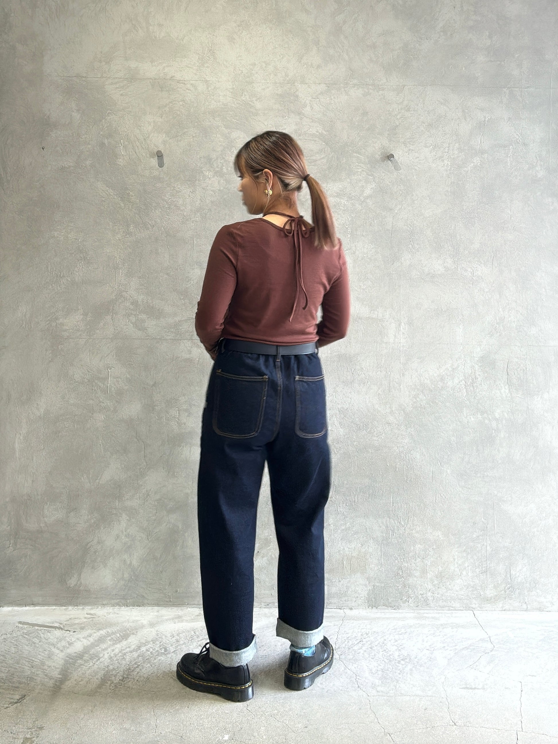 ホルターネックプルオーバー／Dignite collier