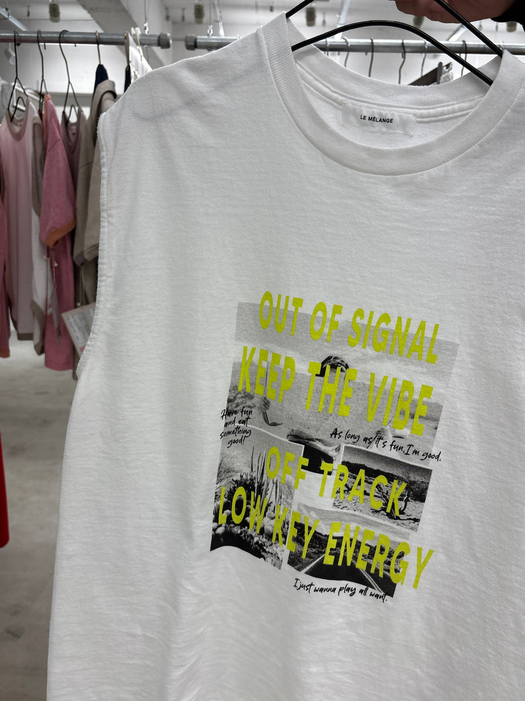 受付終了【予約販売】リメイク風ノースリーブ／8621009／LE MÉLANGE／2026 SS#2