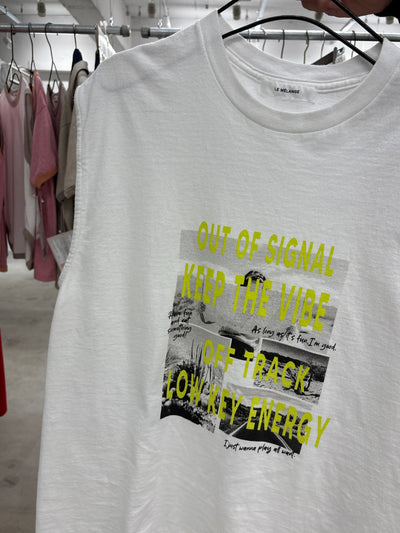 リメイク風ノースリーブ／8621009／LE MÉLANGE／2026 SS#2　Tシャツ