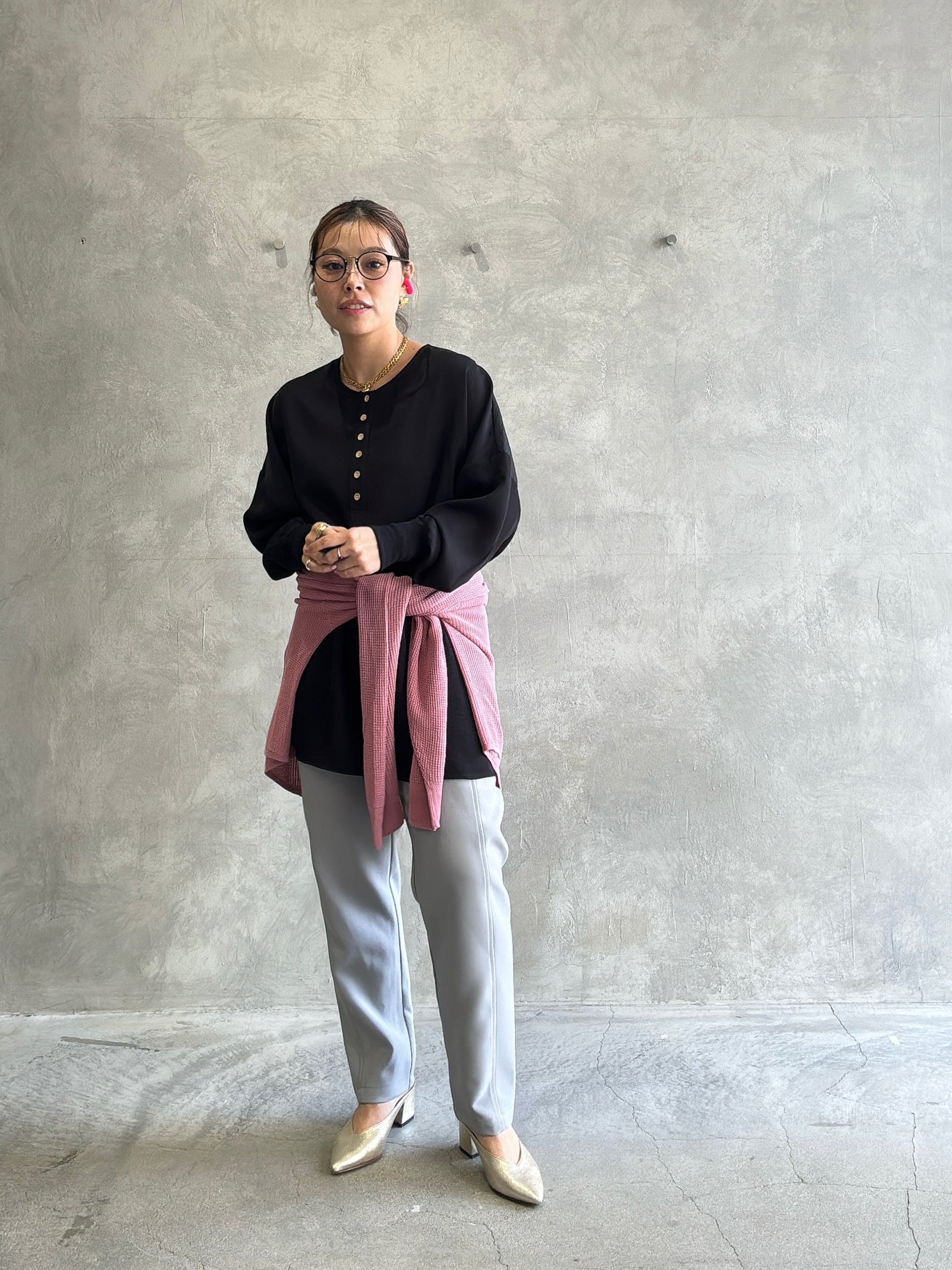 ワッフルドルマンロンT／flamingo firm