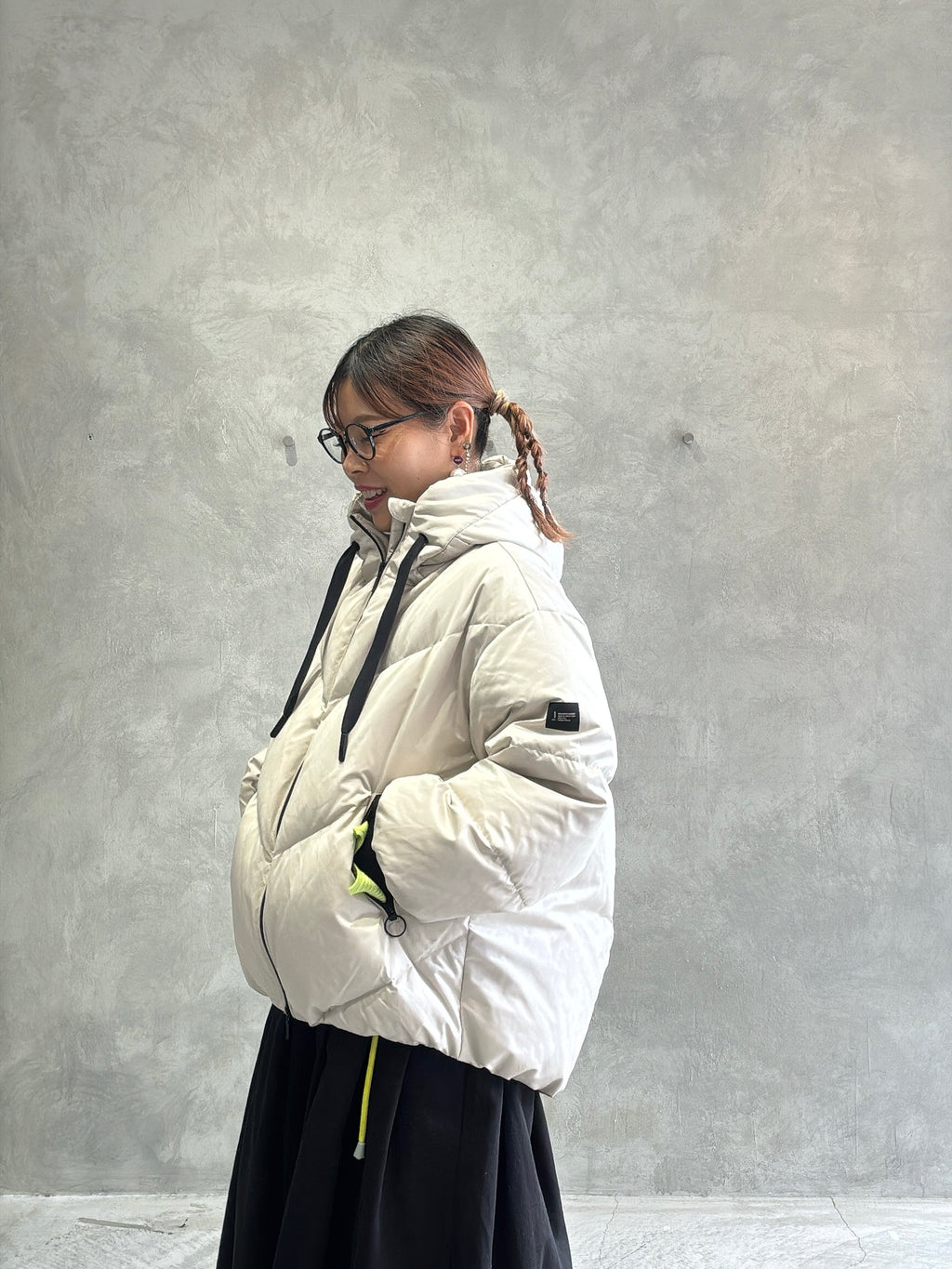 コクーンダウンジャケット／ayane