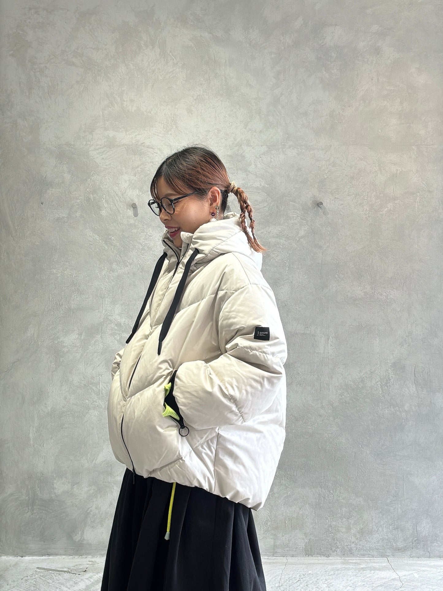 コクーンダウンジャケット／ayane