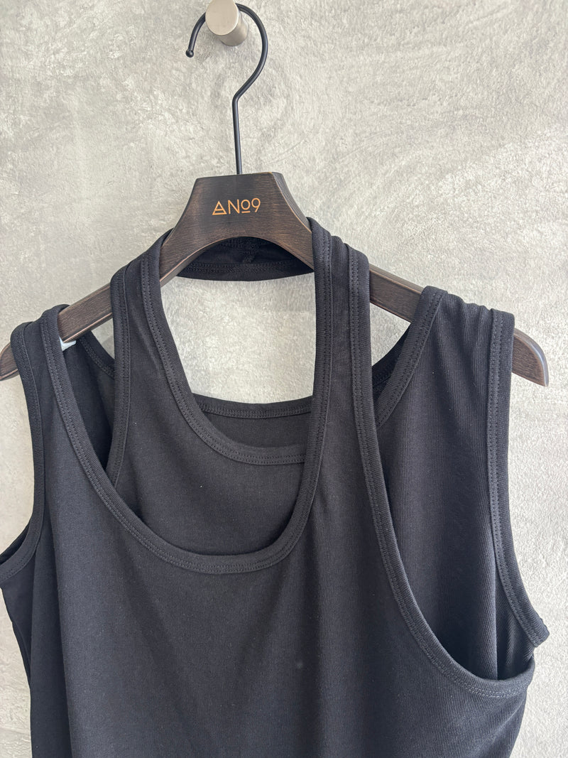 レイヤードタンクトップ／ANNA KERRY