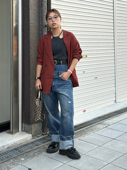 リラックスシルエットジャケット／LHELBIE