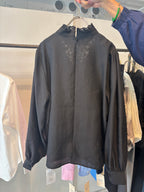 【予約⚡︎販売】オックスフォードフリルシャツ／MG BL - 27013 - S／MARGAUX VINTAGE／2027 PRE SPRING COLLECTION