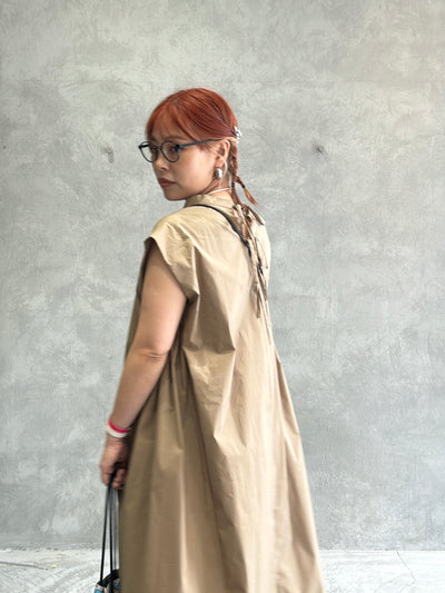 スタンドカラーワンピース／Dignite collier／MNMS