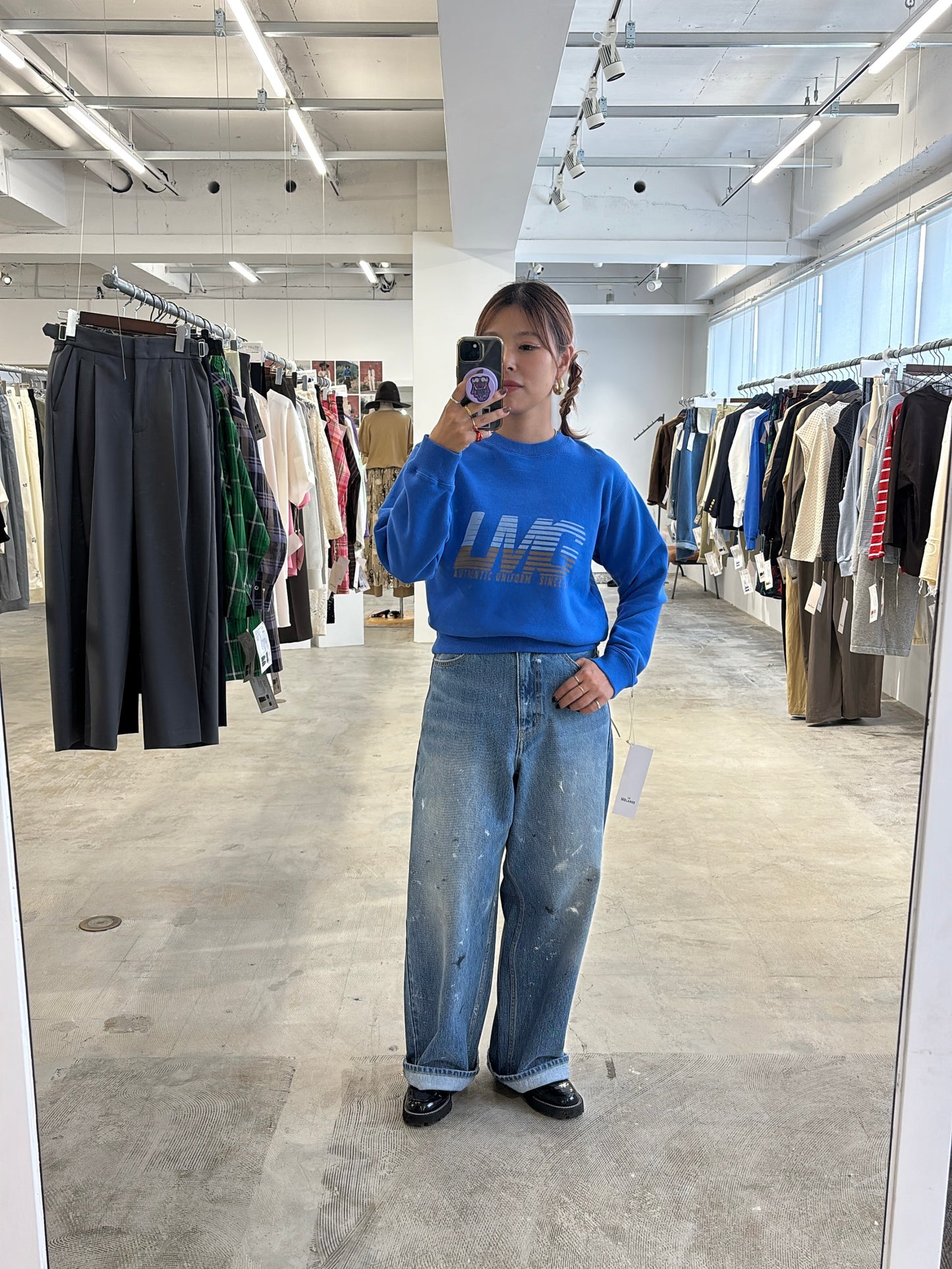 受付終了【予約販売】LMGスウェット／8611004／LE MÉLANGE