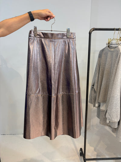 受付終了【予約⚡︎販売】メタリックスカート／MG SK-26124-A／MARGAUX VINTAGE／2026 AW＃2