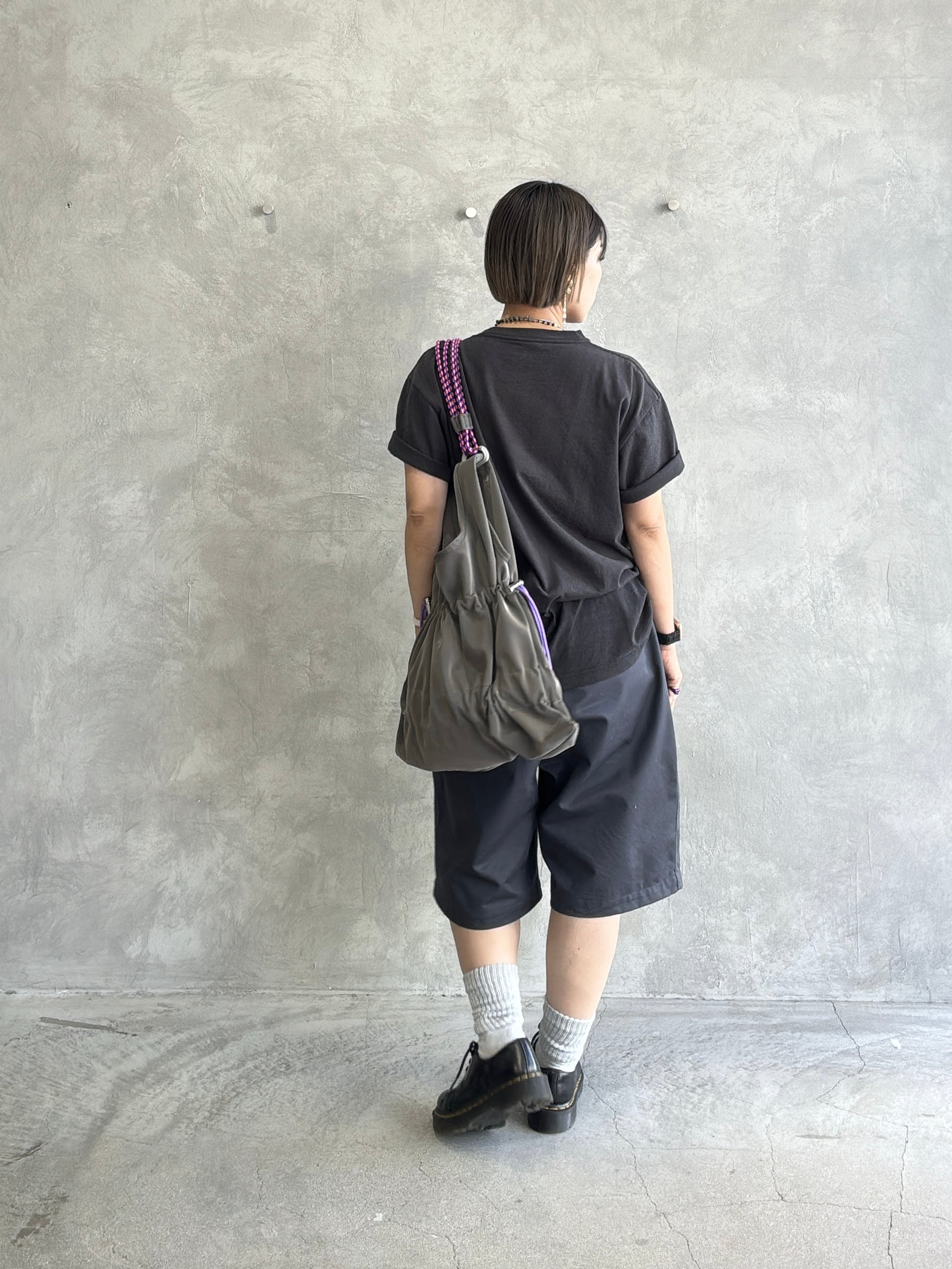 【予約販売】ベルベットエナメル2wayティアードワンショルバッグ／cheek
