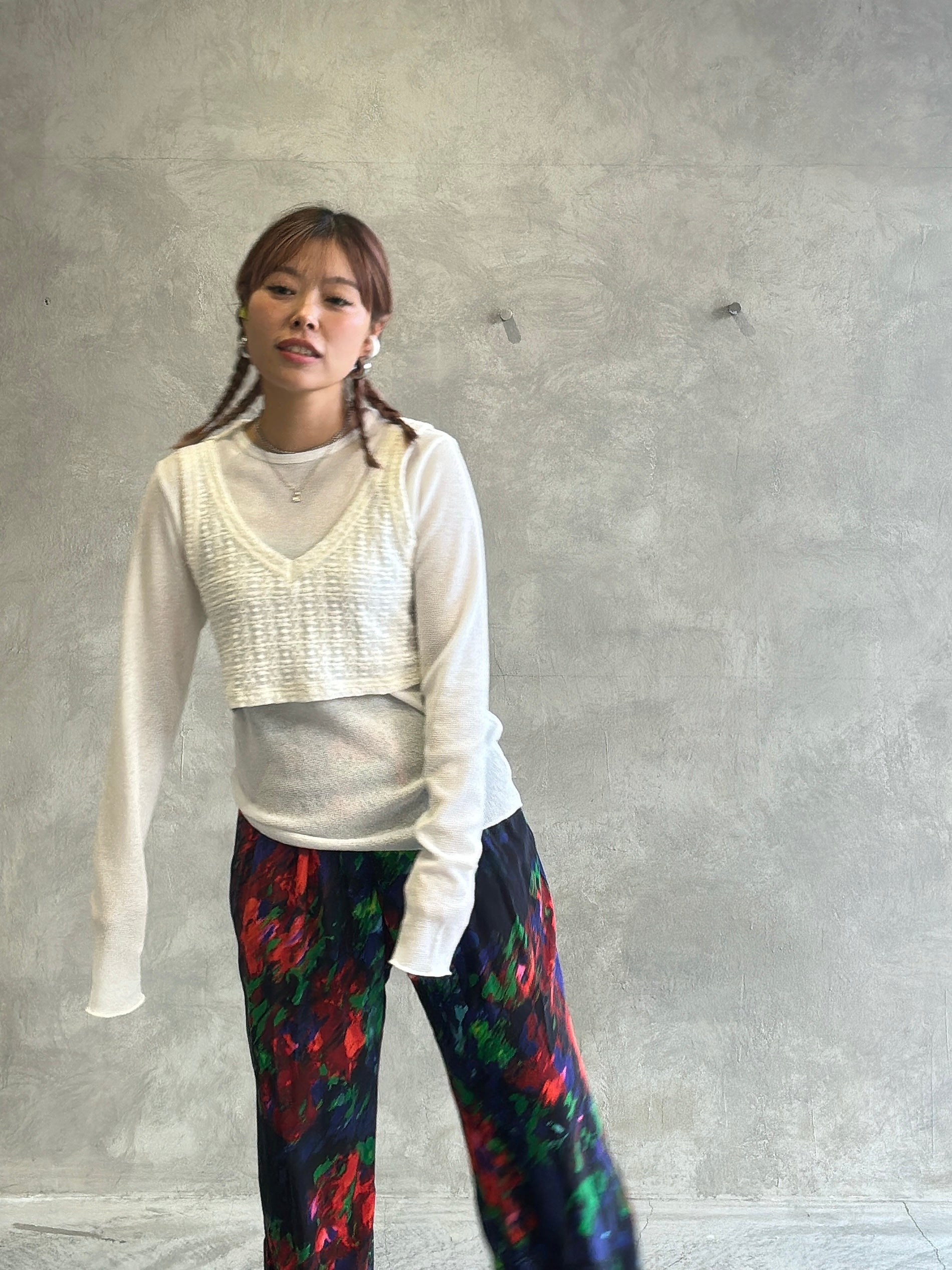 ボートネックカットソー／8611010／LE MÉLANGE