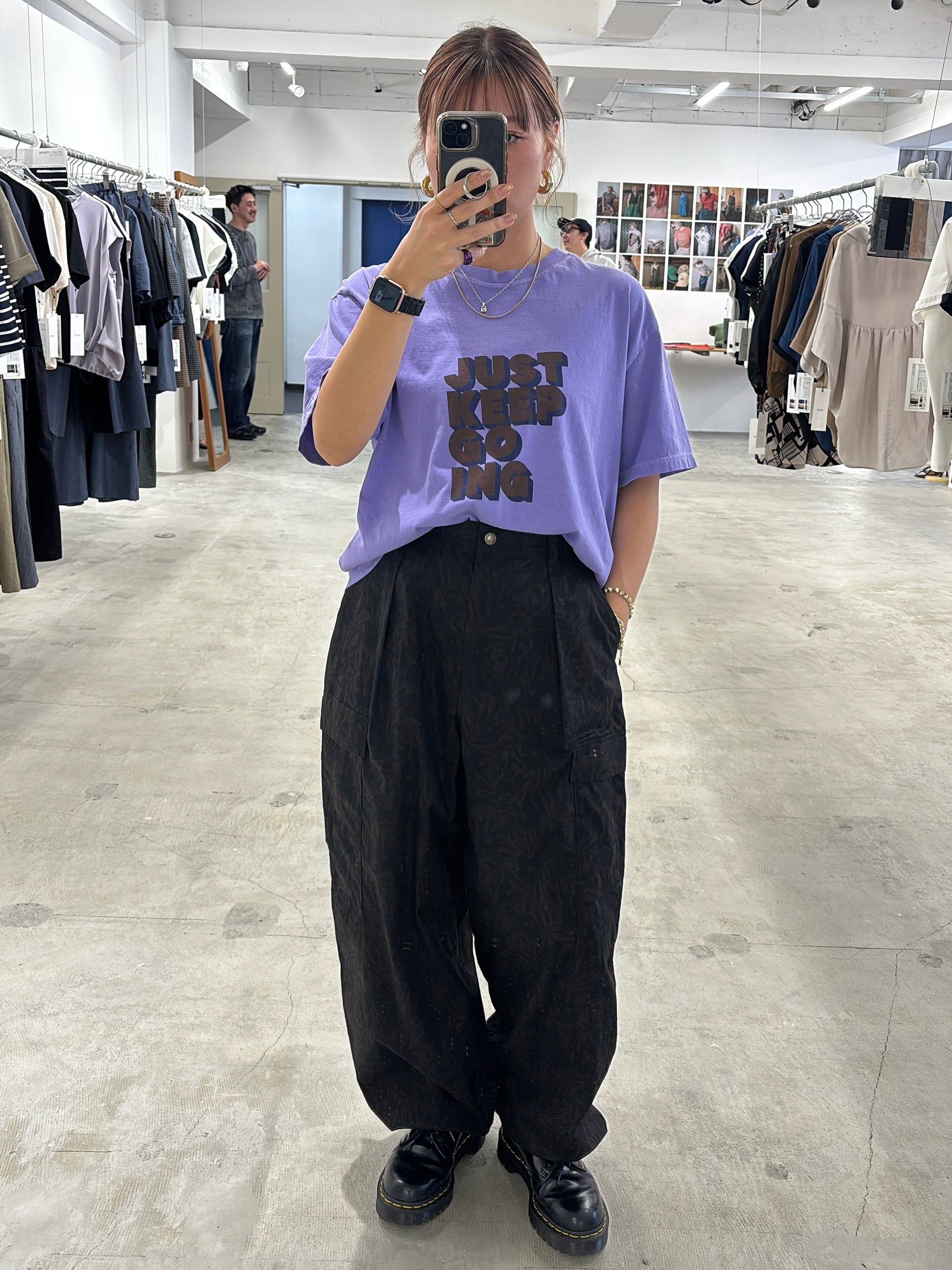 受付終了【予約販売】ピグメント加工Tシャツ／8621005／LE MÉLANGE／2026 SS#2