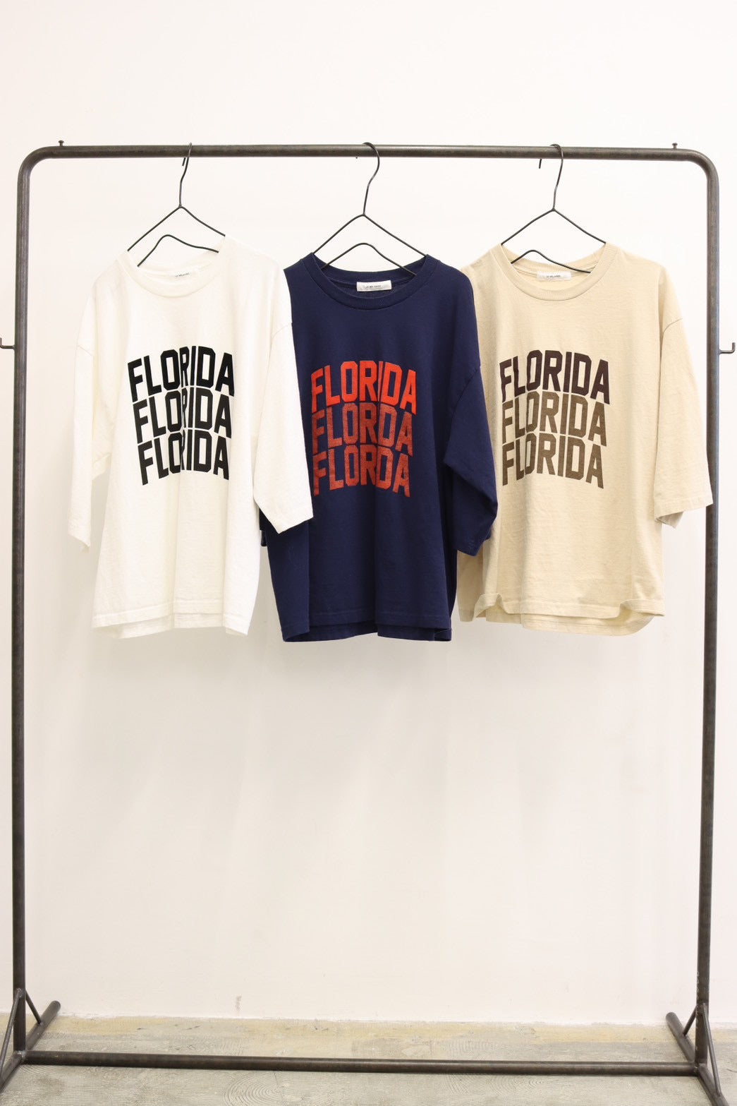 【予約⚡︎販売】6分袖フロッキープリントTシャツ／＃8641001／LE MÉLANGE／2026 AW #1