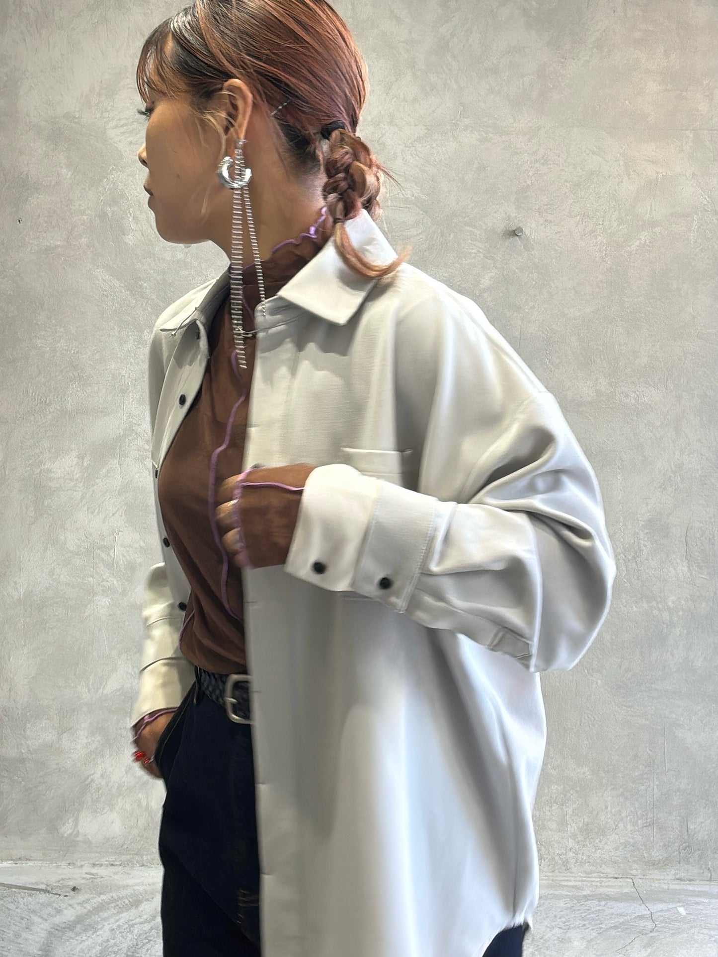 ダブルカフスシャツ／Dignite collier