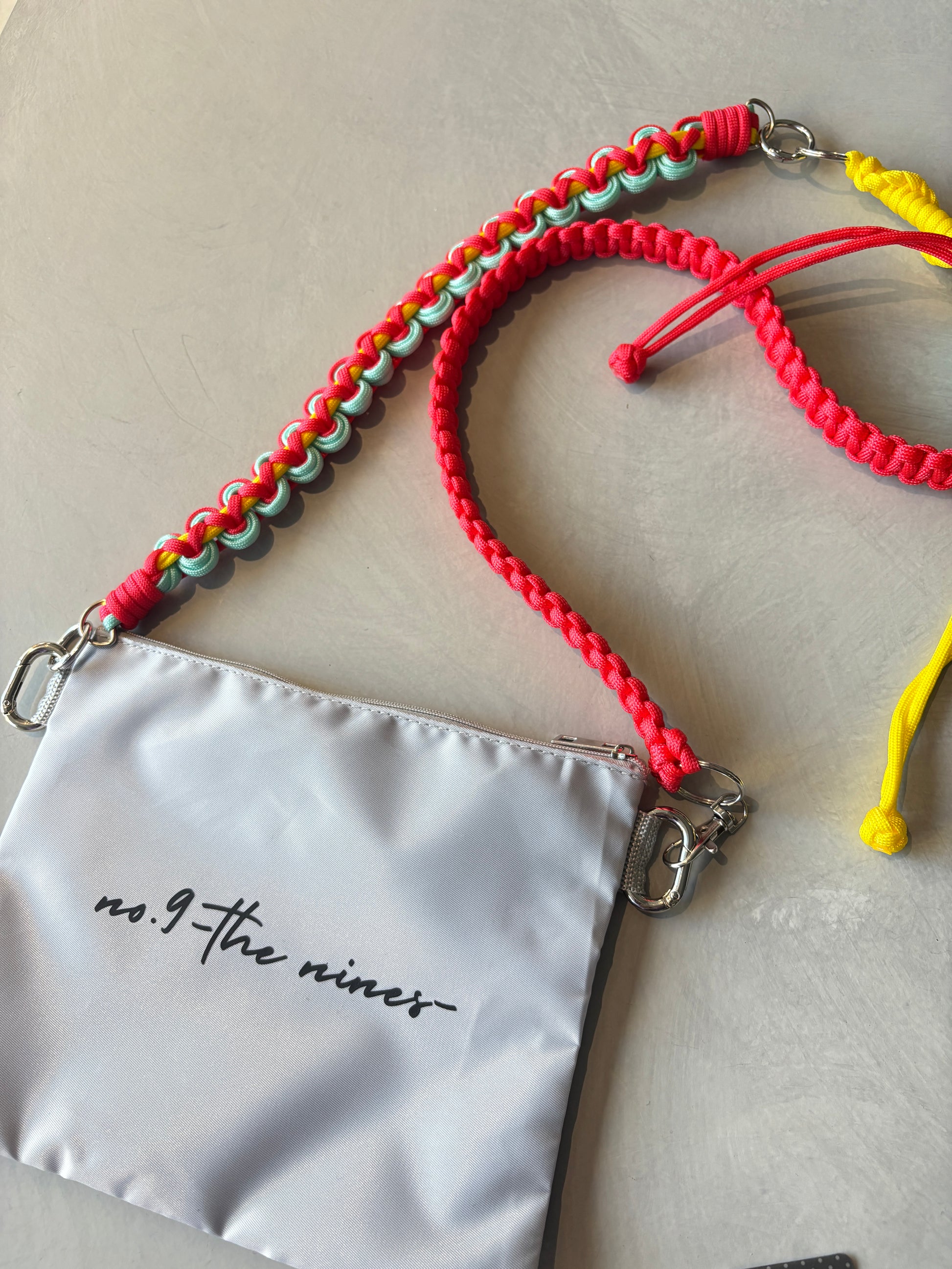 ⭐︎コラボ【予約販売】サコッシュ SET／パラコードショルダー+サコッシュ／受注生産