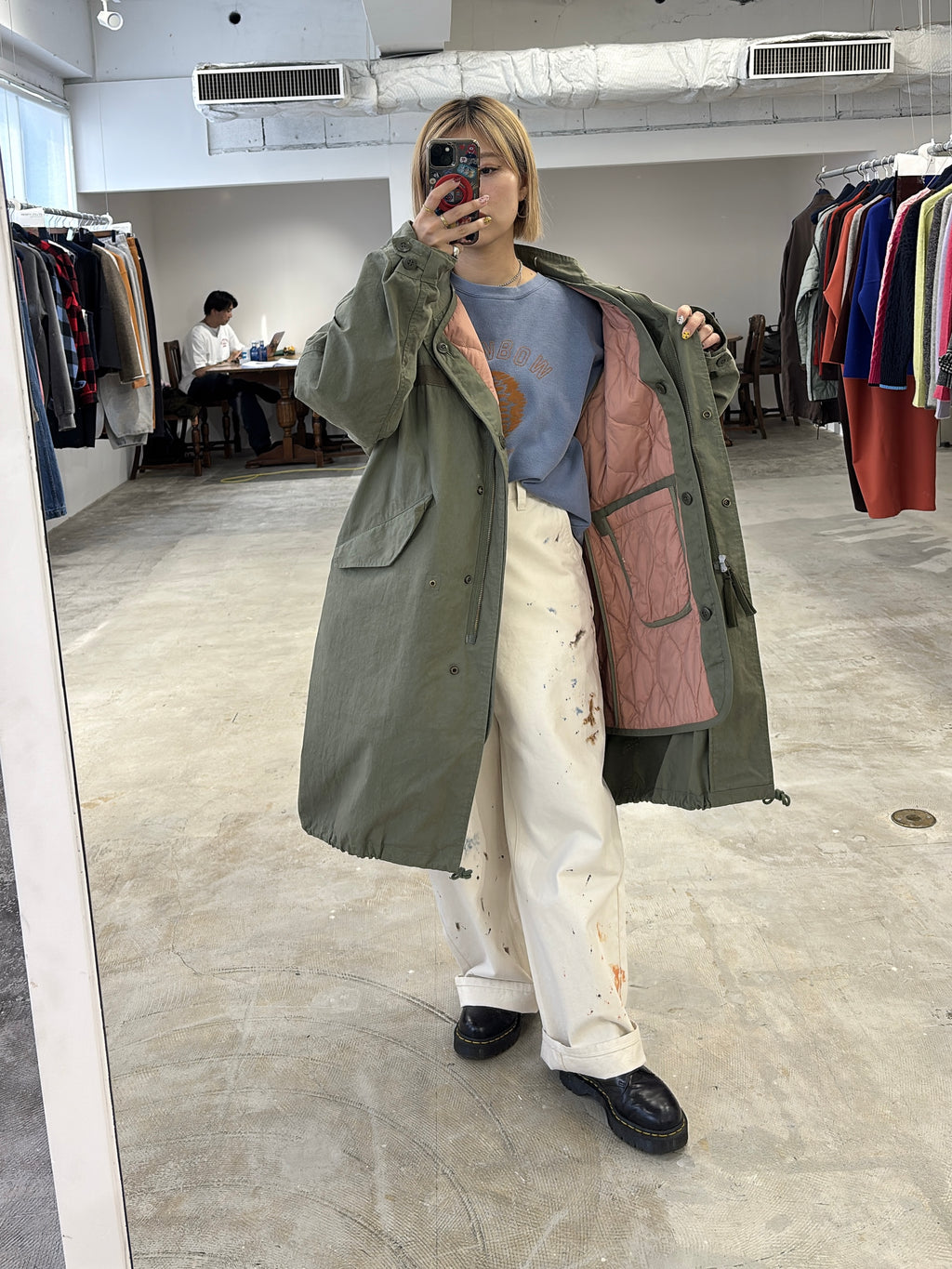 受付終了【予約⚡︎販売】裏起毛フロッキープリントスウェット／8651006／LE MÉLANGE／2026 AW #2