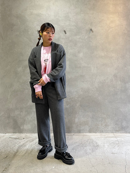 受付終了【予約販売】カレッジデザインスウェット／the Nines