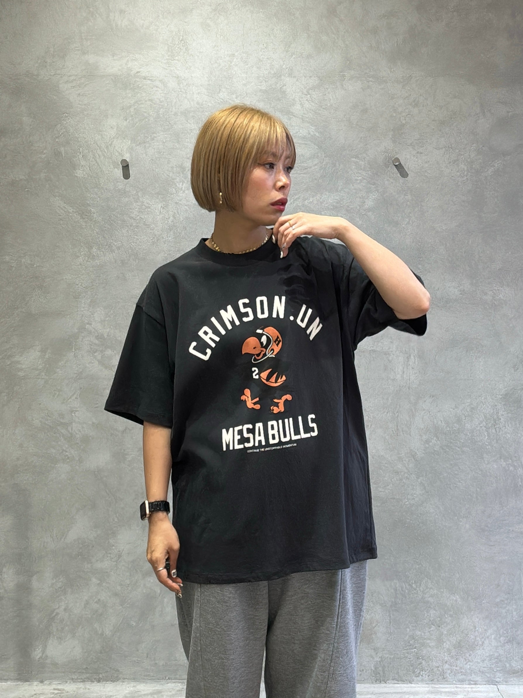 【予約販売】men'sサイズ／CRIMSON.UN Tシャツ／ING
