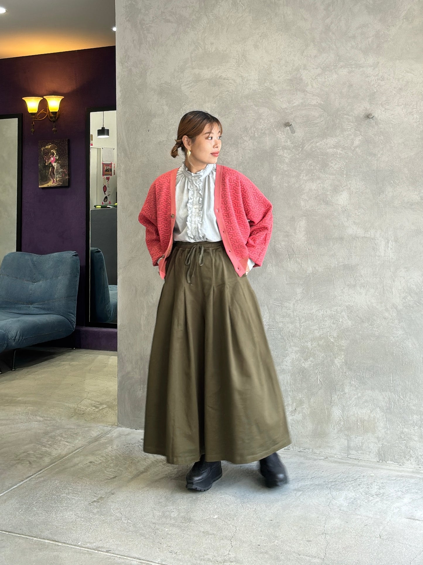 フリルブラウス／vent blanc