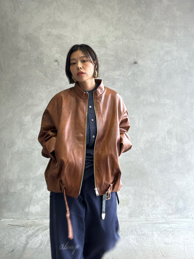 レザーライダース／MG JK-26081-A／MARGAUX VINTAGE／2026 AW＃1