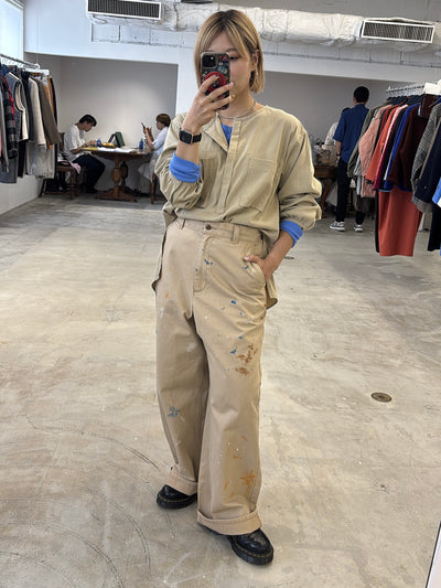 受付終了【予約⚡︎販売】ノーカラープルオーバーシャツ／8653203／LE MÉLANGE／2026 AW #2