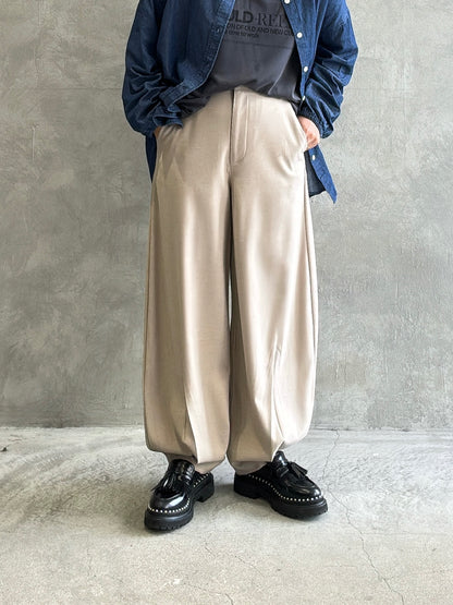 【再入荷】カフタックパンツ／Anna Kerry